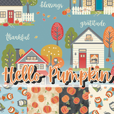 Hello Pumpkin by Cherry Guidry for Benartex